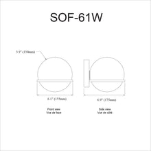 Load image into Gallery viewer, 1LT Halogen Wall Sconce, AGB with WH Opal Glass
