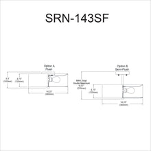 Load image into Gallery viewer, 3LT Incandescent Semi-Flush MB, White Shade
