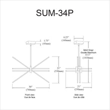 Load image into Gallery viewer, 46W Pendant MB
