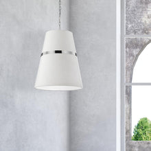Load image into Gallery viewer, 3LT Pendant,  PC, WH Shade
