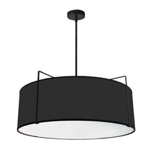 Load image into Gallery viewer, 4LT Drum Pendant BK Shade,790Diff
