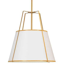 Load image into Gallery viewer, 4LT Trapezoid Pendant WH Shade, 790 Diff

