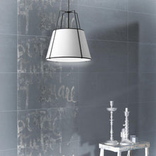 Load image into Gallery viewer, 3LT Trapezoid Pendant, MB with WH Shade
