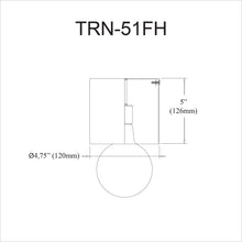Load image into Gallery viewer, 1LT Flush Mount,  MB
