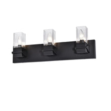 Load image into Gallery viewer, 3LT Incandescent Vanity, MB, CLR Glass
