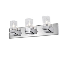 Load image into Gallery viewer, 3LT Incandescent Vanity, PC, CLR Glass

