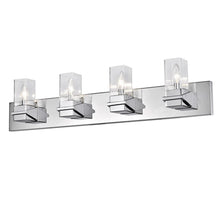 Load image into Gallery viewer, 4LT Incandescent Vanity, PC, CLR Glass
