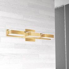 Load image into Gallery viewer, 15W LED Wall Vanity, Aged Brass Finish
