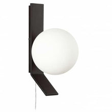 Load image into Gallery viewer, 1LT Halogen Wall Sconce, MB, Opal White Glass
