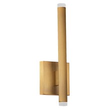 Load image into Gallery viewer, 10W Wall Sconce, AGB with FR Acrylic Diffuser
