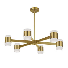 Load image into Gallery viewer, 84W Chandelier, AGB, FR Acrylic Diff
