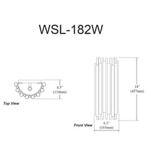 Load image into Gallery viewer, 2LT Halogen Wall Sconce, MB

