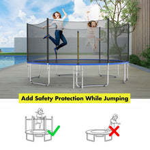 Load image into Gallery viewer, Trampoline Safety Replacement Protection Enclosure Net-15 ft
