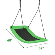 Load image into Gallery viewer, 700lb Giant 60 Inch Skycurve Platform Tree Swing for Kids and Adults-Green
