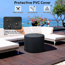 Load image into Gallery viewer, 32 Inch 30000BTU Fire Pit Table with Fire Glasses and PVC Cover
