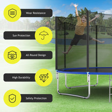Load image into Gallery viewer, Trampoline Safety Replacement Protection Enclosure Net-15 ft
