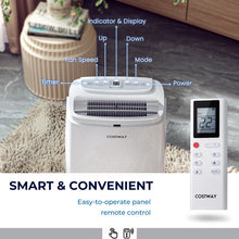 Load image into Gallery viewer, 12000BTU 3-in-1 Portable Air Conditioner with Remote-White
