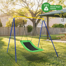 Load image into Gallery viewer, 700lb Giant 60 Inch Skycurve Platform Tree Swing for Kids and Adults-Green
