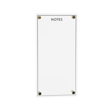 Load image into Gallery viewer, Acrylic Dry Erase Notes Board 13"H
