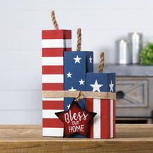Load image into Gallery viewer, Americana Firecracker Block Bundle 14"H
