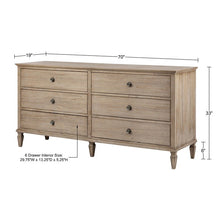Load image into Gallery viewer, Madison Park Signature Victoria 6-Drawer Dresser MPS137-0117 By Olliix
