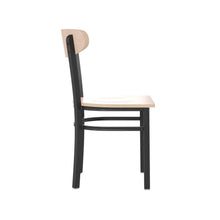 Load image into Gallery viewer, Commercial Grade Dining Chair with Solid Wood Back and Seat Natural Birch Finish Wooden Seat and Back
