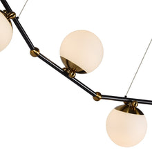 Load image into Gallery viewer, Height Adjustable Pendant Light Integrated LED Linear Chandelier
