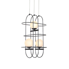 Load image into Gallery viewer, Integrated LED Height Adjustable Chandelier Wire Frame Pendant Light
