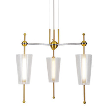 Load image into Gallery viewer, Integrated LED Pendant Light Height Adjustable Chandelier
