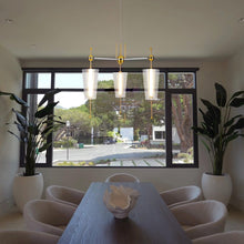 Load image into Gallery viewer, Integrated LED Pendant Light Height Adjustable Chandelier

