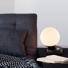 Load image into Gallery viewer, Height Integrated LED Table Lamp in Black
