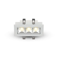 Load image into Gallery viewer, 3 Lights LED Adjustable Recessed Downlight, Stock Item Beam Angle 34, White
