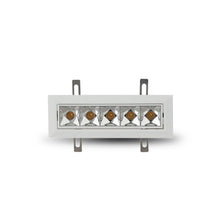 Load image into Gallery viewer, 5 Lights LED Adjustable Recessed Downlight, Stock Item Beam Angle 34, White
