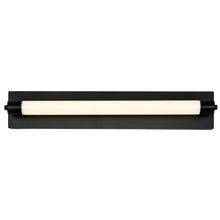 Load image into Gallery viewer, Integrated LED ADA Compliant Bathroom Wall Lighting Fixture in Black
