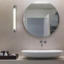 Load image into Gallery viewer, Integrated LED ADA Compliant Bathroom Wall Lighting Fixture in Polished Chrome
