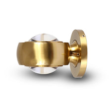 Load image into Gallery viewer, LED Adjustable Wall Mount VMWA004201A008AB, Antique Brass
