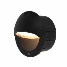 Load image into Gallery viewer, Low-Voltage 3-Watt Integrated LED Outdoor Steps Light in Matte Black
