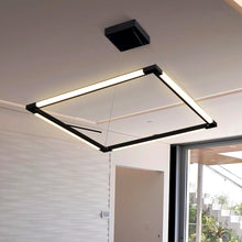 Load image into Gallery viewer, Integrated LED Height Adjustable Square Chandelier
