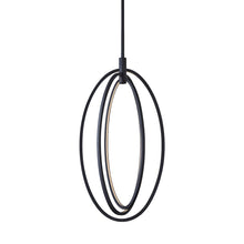 Load image into Gallery viewer, Integrated LED Oval Rotating Pendant Light with Height Adjustable Downrod
