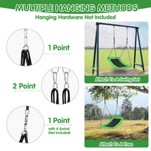 Load image into Gallery viewer, 700lb Giant 60 Inch Skycurve Platform Tree Swing for Kids and Adults-Green

