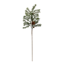 Load image into Gallery viewer, Pine Foliage Spray with Pinecones (Set of 6)
