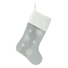 Load image into Gallery viewer, Snowflake Stocking (Set of 3)
