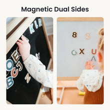 Load image into Gallery viewer, Tiny Land® Caramel Magnitales Easel for Kids
