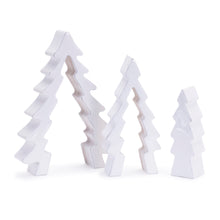 Load image into Gallery viewer, Wood Pine Tree Nesting Display (Set of 2)
