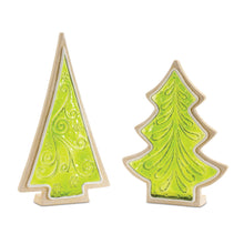 Load image into Gallery viewer, Frosted Cookie Pine Tree (Set of 2)
