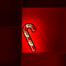 Load image into Gallery viewer, Holiday Candy Cane Ekko Light Display 16"H
