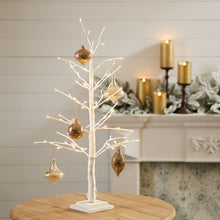 Load image into Gallery viewer, LED Glittered Twig Tree 36"H
