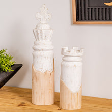 Load image into Gallery viewer, Mango Wood Chess Piece (Set of 2)

