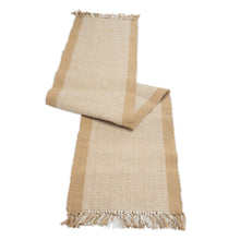 Load image into Gallery viewer, Woven Jute Table Runner 79.5"L
