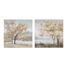 Load image into Gallery viewer, Framed Tree Canvas Art (Set of 2)
